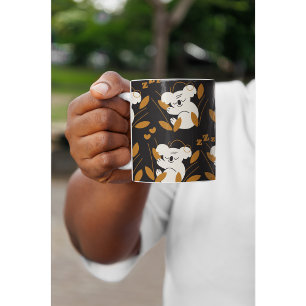 Tasse Mignonne Koala Endormi – Animal Minimaliste