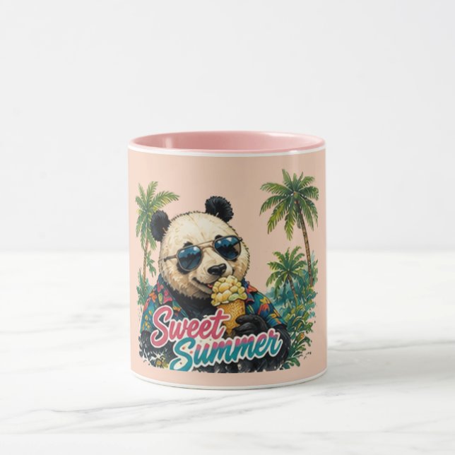 Tasse mignonne panda été sucré (Centre)