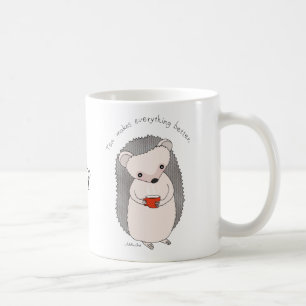Tasse mignonne personnalisée de nom d'amant de thé