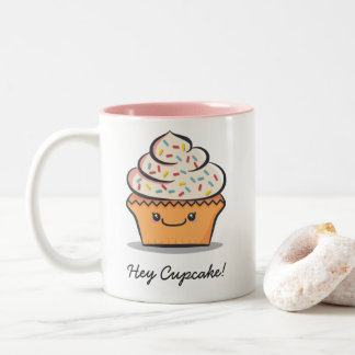 Tasse mignonne personnalisée de petit gâteau