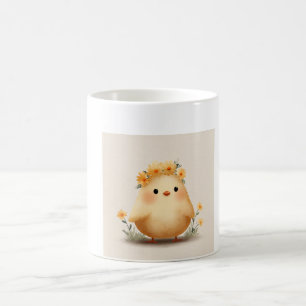 Tasse Mignonne Poussin de Printemps Poussin aux
