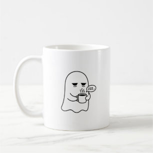 Tasse minimaliste drôle et sarcastique - Fantôme d