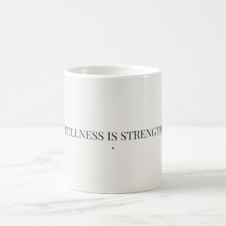 Tasse minimaliste Force de la Sérénité