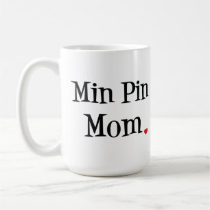 Tasse minimum de maman de Pin