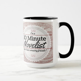 Tasse minute du romancier 10