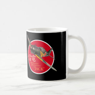 Tasse "Mitsubishi J2M Raiden " Jack " d'art
