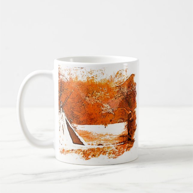 tasse miwok tipi d'hiver (Gauche)