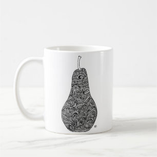 Tasse modelée de poire