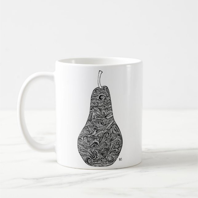Tasse modelée de poire (Gauche)