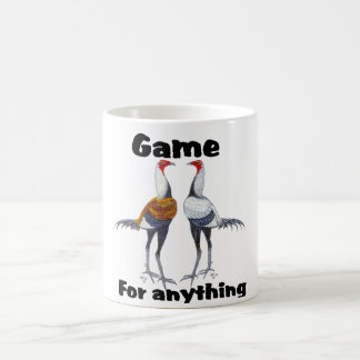 Tasse moderne de coq nain de jeu