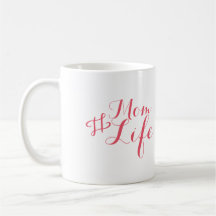 Tasse moderne de la vie de maman