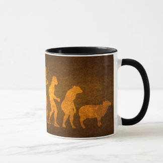 Tasse moderne d'évolution