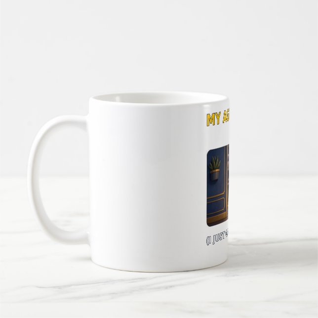 Tasse Mon Agent L'a Fait (Gauche)
