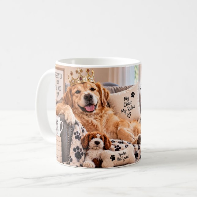 Tasse Mon Chien Dirige La Maison (Devant gauche)