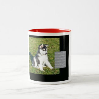 Tasse - mon coeur serait vide sans mon chien