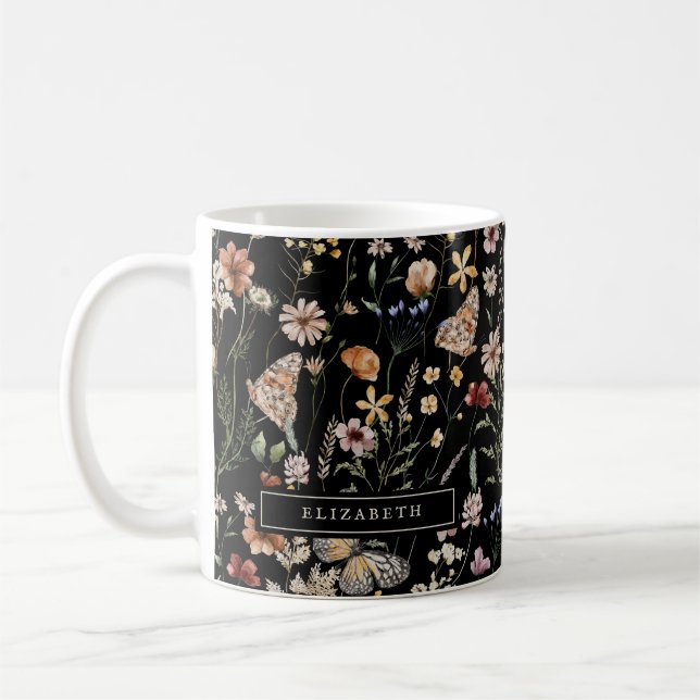 Tasse Monogram Floral (Gauche)