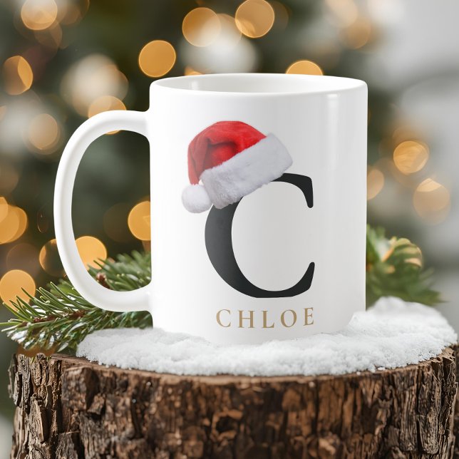 Tasse monogramme de Noël (Créateur téléchargé)