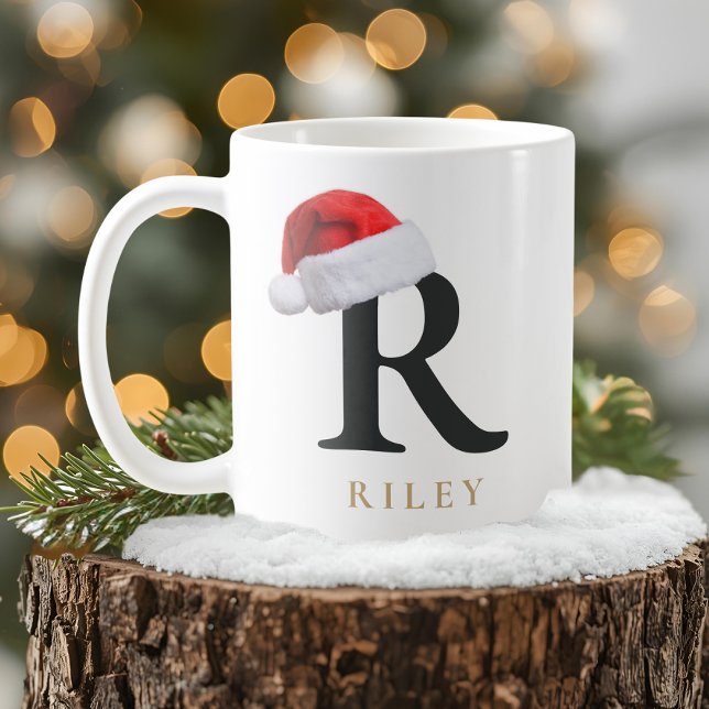 Tasse monogramme de Noël (Créateur téléchargé)
