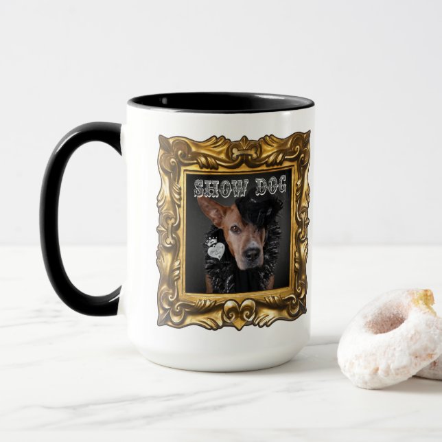 Tasse "montrez chien" (Avec donut)