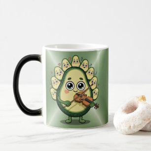 Tasse Morphing Avocat Jouant du Violon