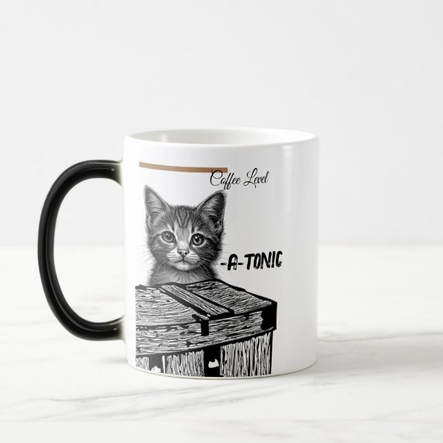 Tasse Morphing Chat (Gauche)
