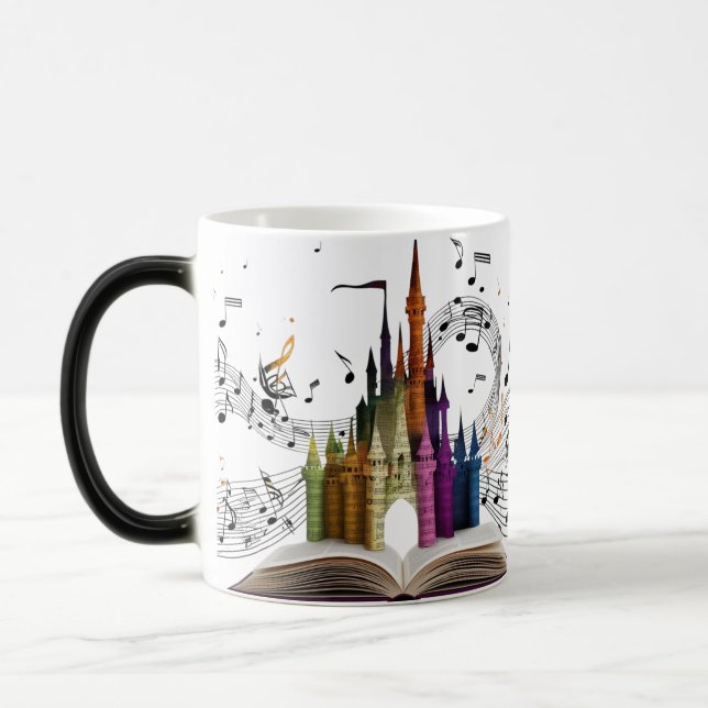 Tasse Morphing Château Enchanté Révélation Magique (Gauche)