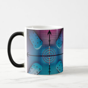 Tasse Morphing Couleur Révélation Chaleur Grille P