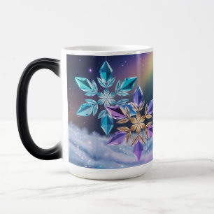 Tasse Morphing Cristaux Violet Turquoise