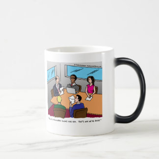Tasse Morphing de bande dessinée de comptabilité