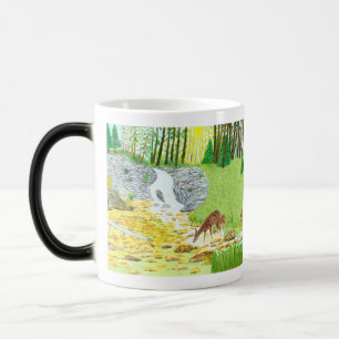Tasse Morphing de Biche et Faon