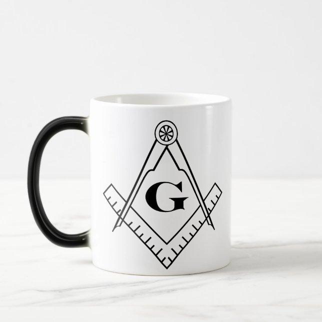Tasse Morphing de carré et de boussole (Gauche)
