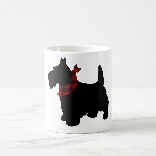 Tasse Morphing de chien de Scottie (Centre)
