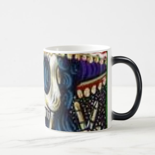 tasse morphing de dia de los muertos (Droite)