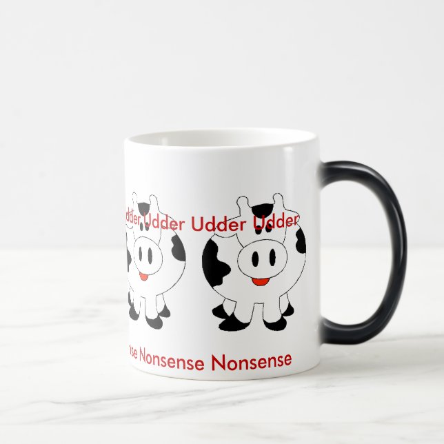 Tasse Morphing de MOO de vache (Droite)