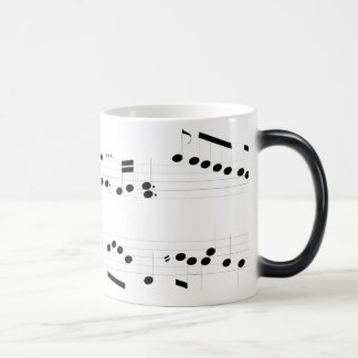 Tasse Morphing de score de musique de Michael Rose