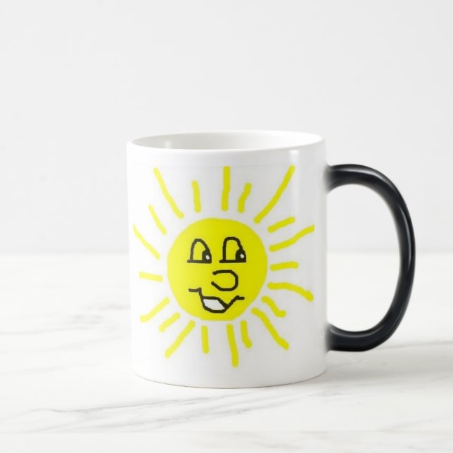 Tasse Morphing de soleil (Droite)