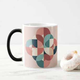 Tasse Morphing Design Cercles Moderne du Milieu du
