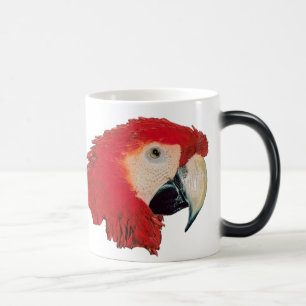 Tasse Morphing d'oiseau de perroquet d'ara