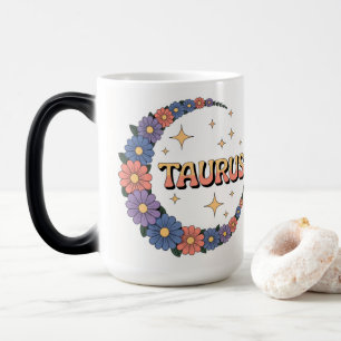 Tasse Morphing Fleurs Croissant de Lune Taureau