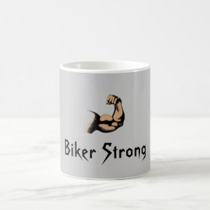 Tasse Morphing forte de cycliste