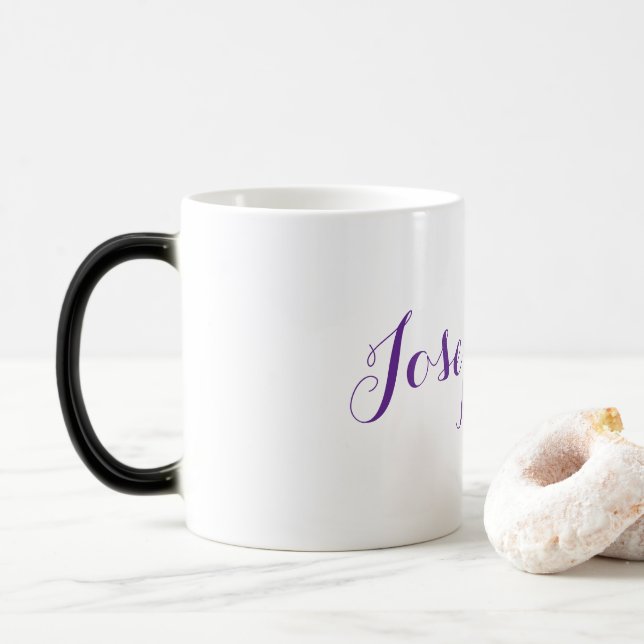 Tasse Morphing Josephine Nom Violet (Avec donut)
