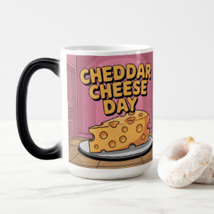 Tasse Morphing Jour du Fromage Cheddar
