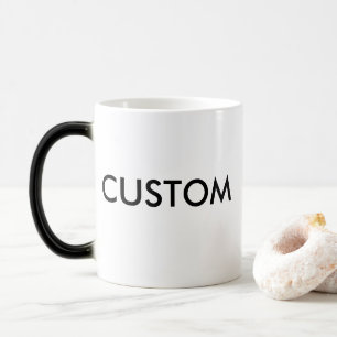 Tasse Morphing magique faite sur commande du