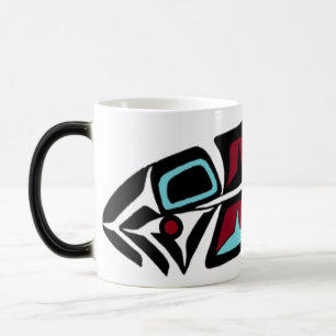 Tasse Morphing personnalisée de plume du