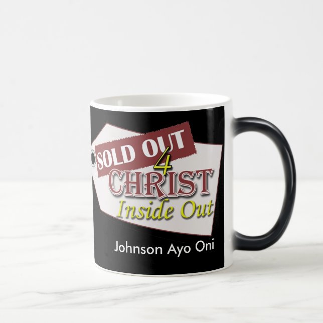 Tasse Morphing - SOLDOUT POUR le CHRIST… - (Droite)