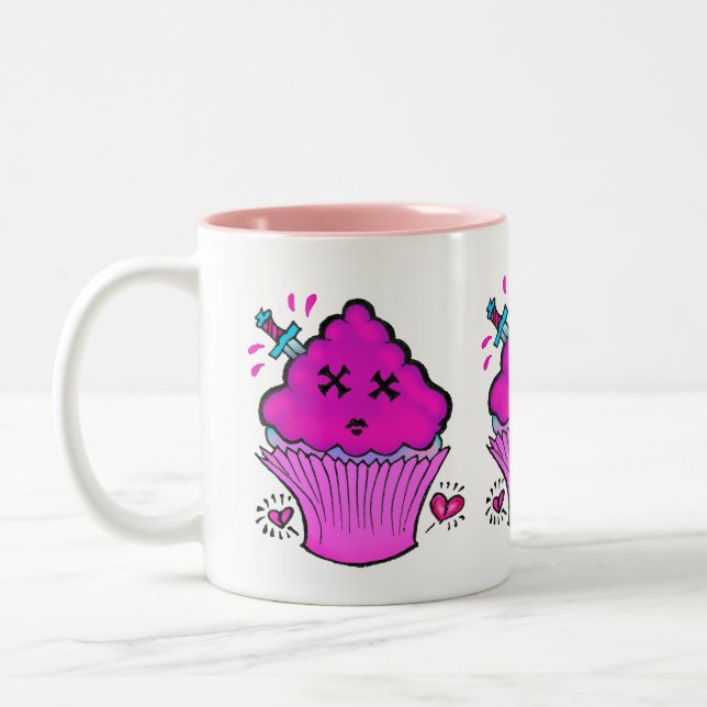 Tasse Mug Cupcake Mignon à Mort (Gauche)