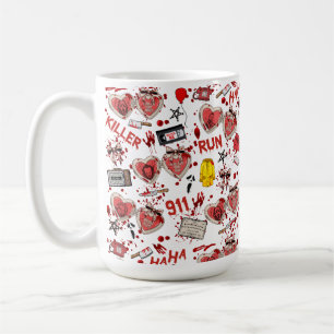 Tasse Mug Éclaboussure de Sang pour Amateur de Fil