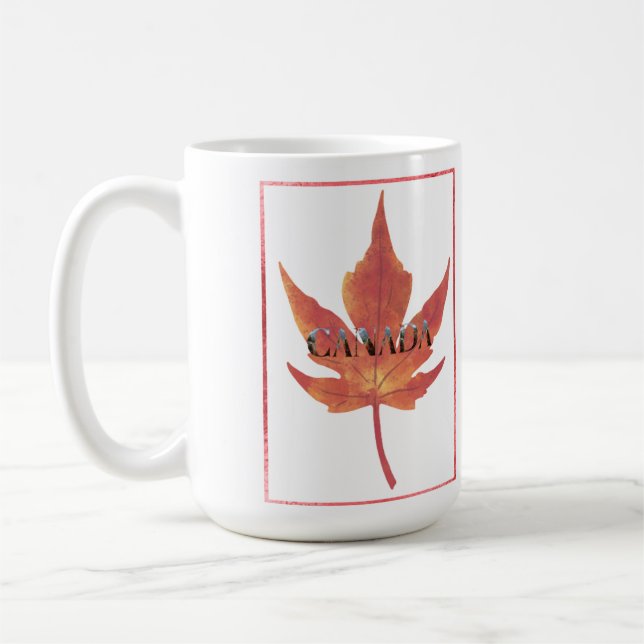 tasse /Mug feuille  (Gauche)