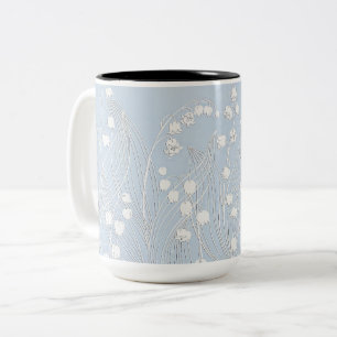 Tasse Mug fleurs de muguet tridimensionnelles