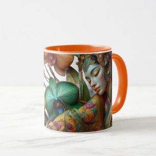 Tasse Mug Fleurs, Orchidées, Asie, Beauté, Café
